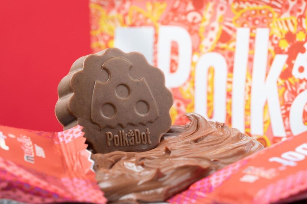 Polkadot Mushroom Chocolate Truffles